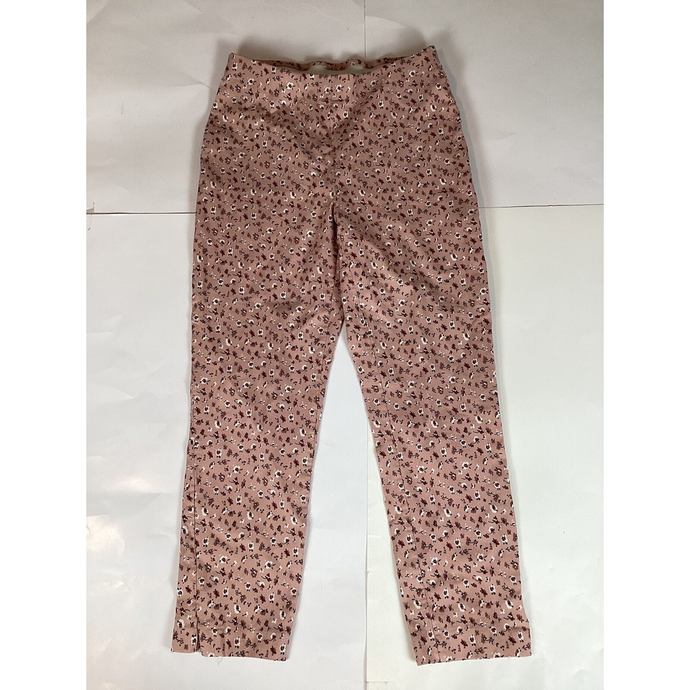 Jules & Leopold Womens Dress Pants Size M Medium Floral Soft Comfort Casual
